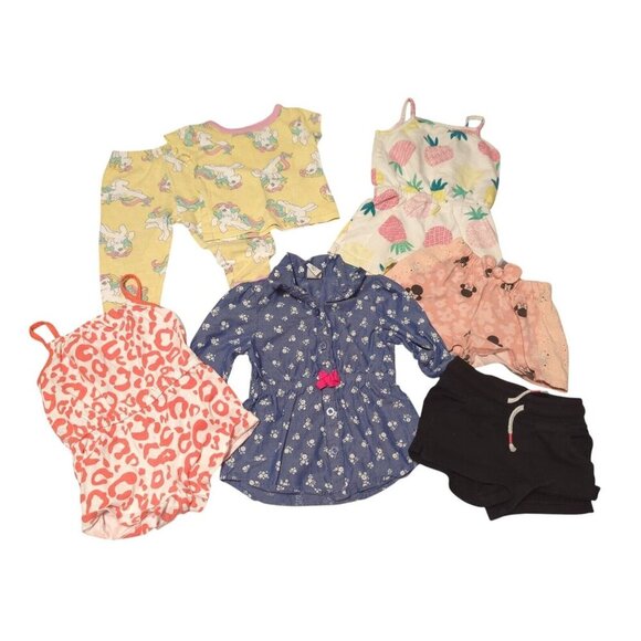 Disney Other - Girls Size 24 Months/ 2T Lot Of 7 Clothing Items. Summer. Disney.My Little Pony